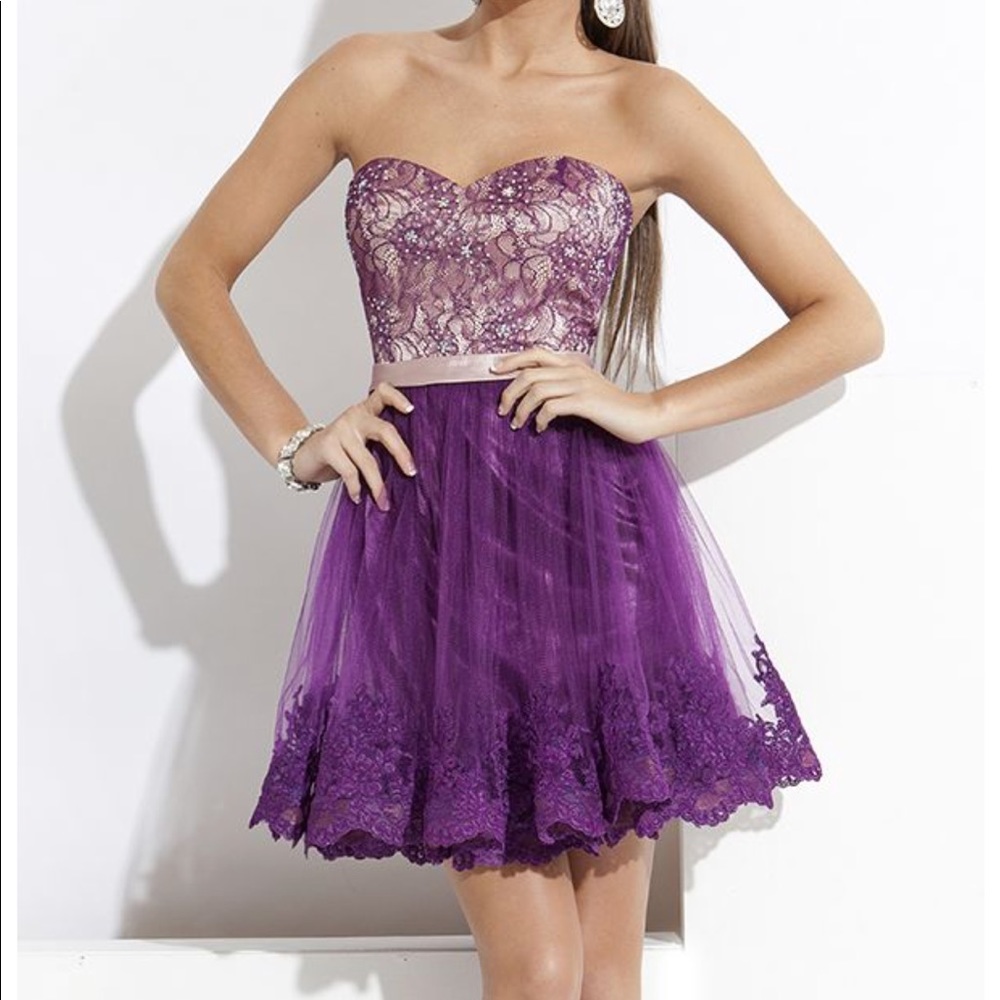 Rachel Allan Homecoming dress